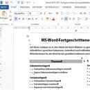 Schulung MS Word Fortgeschrittene