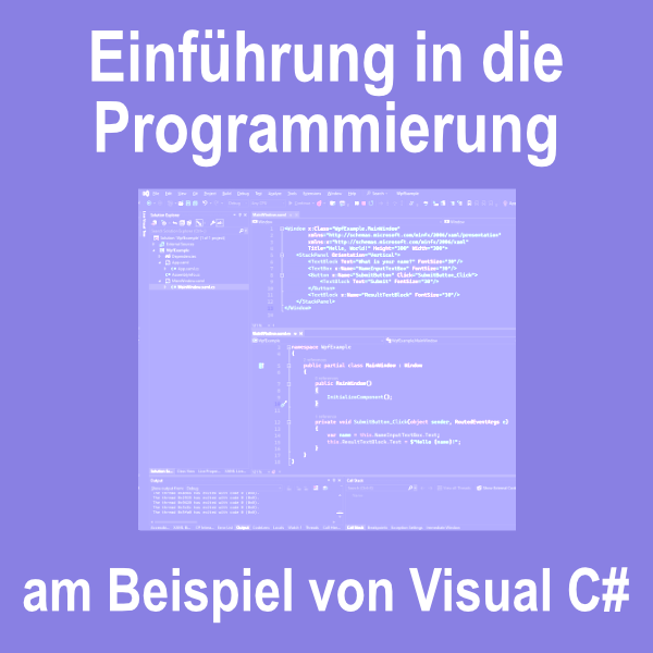 Einführung in die Programmierung am Beispiel von Visual C#
